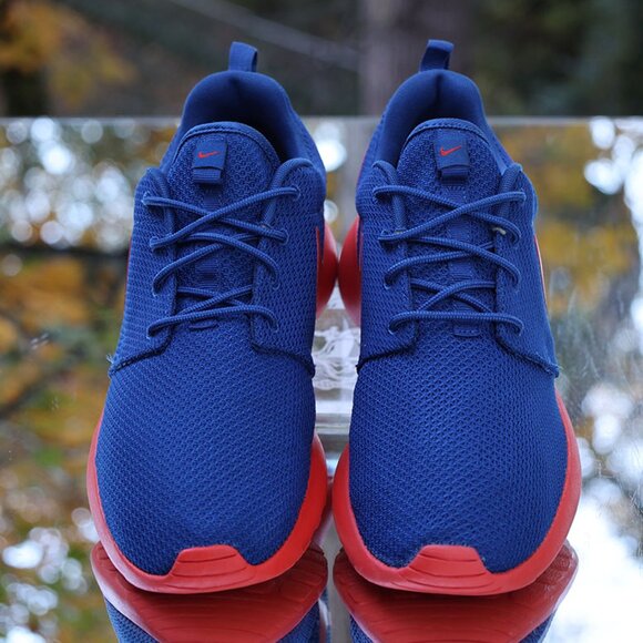 Nike Roshe Run Dark Royal Blue Orange 2013 - Picture 9 of 13